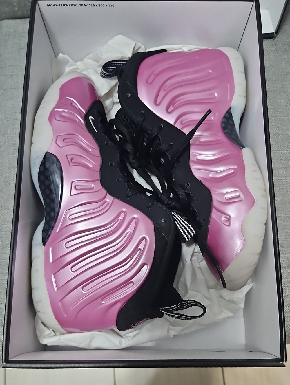 Nike Pink Foamposite-Style Women's Sneakers -